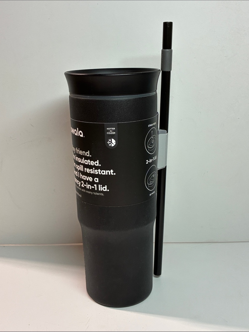Owala Insulated Water Bottle Travel Tumbler with Straw NEW 40 oz